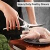 Itchen Scissors, Heavy Duty Poultry Shears Professional Kitchen Shears With Lock, Dishwasher Safe Stainless Steel Never Rust Shears For Chicken, Turkey, Meat, Fish, Seafood, Vegetables 1 Itchen Scissors, Heavy Duty Poultry Shears Professional Kitchen Shears With Lock, Dishwasher Safe Stainless Steel Never Rust Shears For Chicken, Turkey, Meat, Fish, Seafood, Vegetables -KitchenAid Shop 51Fy53Te9ML