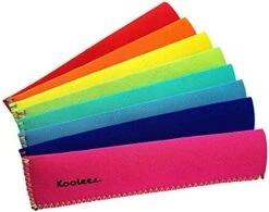 Leez - #1 THE ORIGINAL Neoprene FULL LENGTH Freezer Pop Sleeves Ice Pop Sleeves 8-Pack -KitchenAid Shop 51GIoCF5Q9L. AC