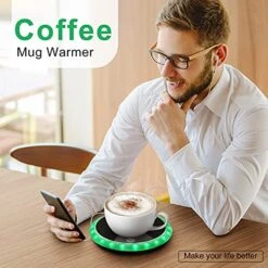 Coffee Mug Warmer Cup Warmer: Electric Canlde Warmer Plate Smart Mug Warmer For Desk Auto Shut Off Beverage Warmer Constant Temperature Home Office Use For Milk Tea Cocoa Hot Chocolate Water 12 Coffee Mug Warmer Cup Warmer: Electric Canlde Warmer Plate Smart Mug Warmer For Desk Auto Shut Off Beverage Warmer Constant Temperature Home Office Use For Milk Tea Cocoa Hot Chocolate Water -KitchenAid Shop 51GKjFFQT8S