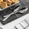 6-Piece Hammered 18/10 Stainless Steel Silverware Serving Spoons Set - Hostess Buffet Flatware -KitchenAid Shop 51GSzg6S9BL
