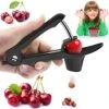 Cherry Pitter, Olive Pitter Tool, Cherry Pitter Tool Remover, Fruit Pit Core Remover With Space-Saving Lock Design For Make Fresh Cherry Dishes And Cocktail Cherries -KitchenAid Shop 51GsObaMfSL