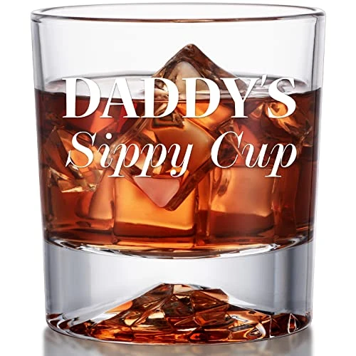 Gifts For Dad Men, Daddy's Sippy Cup Whiskey Glass, Funny Fathers Day Birthday Gag Gifts Ideas For New Dads Papa From Daughter Son Kids, Cool Bourbon Scotch Whiskey Gifts For Expecting Father Husband 3 Gifts For Dad Men, Daddy's Sippy Cup Whiskey Glass, Funny Fathers Day Birthday Gag Gifts Ideas For New Dads Papa From Daughter Son Kids, Cool Bourbon Scotch Whiskey Gifts For Expecting Father Husband