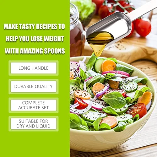 1/8 Teaspoon(0.63 ML | 0.63 Cc | Dash) Single Measuring Spoon, Stainless Steel Individual Measuring Spoons, Long Handle Measuring Spoons Only 5 1/8 Teaspoon(0.63 ML | 0.63 Cc | Dash) Single Measuring Spoon, Stainless Steel Individual Measuring Spoons, Long Handle Measuring Spoons Only - Image 3