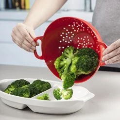 Melamine Colander/Strainer (20cm) -Red -KitchenAid Shop 51HP6MTsEML