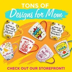 : Mothers Day Mug, Mom Mug And Mom Coffee Mug, Best Mom Ever Mug And Best Mom Ever Gifts, Mothers Day Gifts From Daughter, Gifts For Mom And Mom Gifts, Mom Birthday Gifts, Bee Gifts For Women, -KitchenAid Shop 51HYMZfw3PL