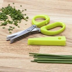 JC48L Herb Scissors, Plastic, Lime 8 JC48L Herb Scissors, Plastic, Lime -KitchenAid Shop 51HtaEerFmL