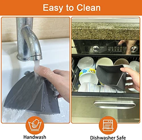 Slow Cooker Liners, Silicone Slow Cooker Liner Slow Cooker Divider Insert BPA Free, Dishwasher Safe Fit 6QT (2 Count, Grey) 7 Slow Cooker Liners, Silicone Slow Cooker Liner Slow Cooker Divider Insert BPA Free, Dishwasher Safe Fit 6QT (2 Count, Grey) - Image 5