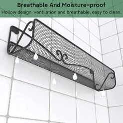 4 Pack Wall Mount Spice Rack Organizer For Cabinet Door Pantry Hanging Spice Shelf Storage,Black Spice Rack Wall Mounted -KitchenAid Shop 51I3bKwH7kL