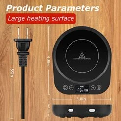 Candle Mug Warmer Electric,Auto On/Off Gravity-Induction Coffee Mug Warmer With 9 Temp Settings,1-9 Timer Candle Melter Warmer Beverage Coffee Warmer Practical Portable Warmer For Home & Office 13 Candle Mug Warmer Electric,Auto On/Off Gravity-Induction Coffee Mug Warmer With 9 Temp Settings,1-9 Timer Candle Melter Warmer Beverage Coffee Warmer Practical Portable Warmer For Home & Office -KitchenAid Shop 51I8gqB4CrL