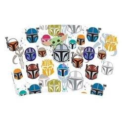 Tervis Star Wars - The Mandalorian Peekaboo Made In USA Double Walled Insulated Tumbler Travel Cup Keeps Drinks Cold & Hot, 10oz Wavy, Classic