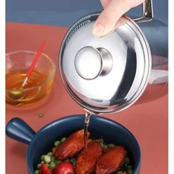 Bacon Grease Container,Kitchen Oil Container Can With Strainer And Anti-slip Coaster Tray For Store Meat Frying Oil And Cooking Grease Storage 15 Bacon Grease Container,Kitchen Oil Container Can With Strainer And Anti-slip Coaster Tray For Store Meat Frying Oil And Cooking Grease Storage -KitchenAid Shop 51IIDZOfFGL