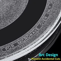 Jolaxy 12.4" Microwave Turntable Plate, 12 3/8" Glass Cooking Tray W/a Glove, 12.4-inch Turntable Replacement For Panasonic Emerson Frigidaire Oster Toshiba GE, Turntable Diameter 12.4 Inch (31.5 Cm) 9 Jolaxy 12.4" Microwave Turntable Plate, 12 3/8" Glass Cooking Tray W/a Glove, 12.4-inch Turntable Replacement For Panasonic Emerson Frigidaire Oster Toshiba GE, Turntable Diameter 12.4 Inch (31.5 Cm) -KitchenAid Shop 51IR5bkNc0L