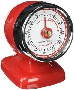 KIKKERLAND Vintage Streamline Kitchen Timer, Red 9 KIKKERLAND Vintage Streamline Kitchen Timer, Red -KitchenAid Shop 51Igrsa78cL. AC
