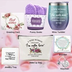 Retirement Gifts For Women 2023, 7 Special & Unique Wine Funny Gifts Box For Teachers, Boss, Coworkers, Nurses, Retirees, Female, Lawyer, Retiring Friends, Boss, Mom, Grandma-Happy Retirement Basket -KitchenAid Shop 51IyPjnH8aL