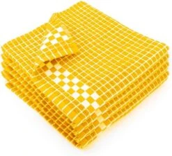 Classic Dark Kitchen Dish Towels With Hanging Loop - Heavy Duty Absorbent Dish Clothes - European Made 100% Cotton Tea Towels - Set Of 4, Red -KitchenAid Shop 51JCpef5PvL. AC