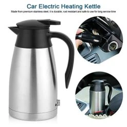 12V 1000ml Stainless Steel Car Heating Kettle Automobile Electric Heating Kettle Portable Water Cup -KitchenAid Shop 51JOXVdHgjL