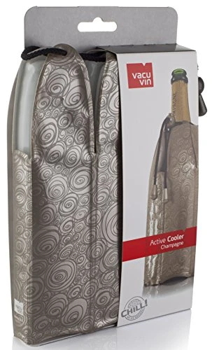 Vacu Vin Rapid Ice Champagne Cooler - Platinum,Gold 4 Vacu Vin Rapid Ice Champagne Cooler - Platinum,Gold - Image 2