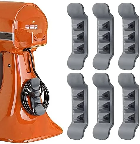 Mixer Slider Mat With 2 Pcs Cord Organizers - Mixer Mover Sliding Mat Pad Appliance Slider - Compatible With Tilt-Head Stand Mixer (Black Edge, 4.5-5 Qt) 10 Mixer Slider Mat With 2 Pcs Cord Organizers - Mixer Mover Sliding Mat Pad Appliance Slider - Compatible With Tilt-Head Stand Mixer (Black Edge, 4.5-5 Qt) - Image 8