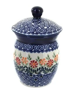 Ish Pottery Garden Bouquet Garlic Keeper