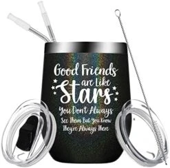 Best Friend Funny Gifts For Women, Friendship Gifts Birthday Gifts For Friends Female, Women, Sister Gifts From Sister, BFF Gifts For Women, Unique Personalized Gifts For Friends, Her - Wine Tumbler -KitchenAid Shop 51Jwpz1RkZL. AC