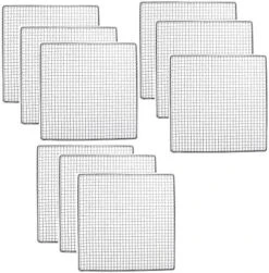 9 Stainless Steel Trays Compatible With Excalibur Dehydrator Replacement UPGRADE Food Shelf Mesh Screen By Bright Kitchen (9 Trays) -KitchenAid Shop 51K9FYKVftL. AC