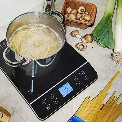Countertop Induction Burner, Portable Electric Hot Plate, Smart Touch LCD Display, Hassle-Free Temperature Control And Adjustable Timer With Auto Shut Off, Black, One Size 4 Countertop Induction Burner, Portable Electric Hot Plate, Smart Touch LCD Display, Hassle-Free Temperature Control And Adjustable Timer With Auto Shut Off, Black, One Size - Image 2