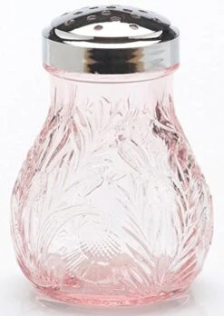 Sugar Shaker Dispenser Inverted Thistle Pattern Mosser Glass (Pink) -KitchenAid Shop 51KO4FC4NCL. AC