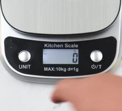 Himaly Digital Kitchen Scale 22lb 10KG/1g Multifunction Electronic Food Scale For Baking Cooking Meals With Stainless Steel Platform, High Accuracy Pocket Scale With LCD Display & Tare Function -KitchenAid Shop 51KS9pb35gL