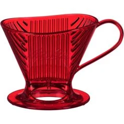 Melitta Signature Series 1 Cup Pour-Over Coffee Brewer, Tritan Red -KitchenAid Shop 51KXx1Llz L