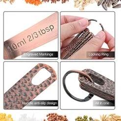 Measuring Cups And Spoons Set, Copper Measuring Cups And Spoons, Stainless Steel Measuring Cups And Spoons, 5 Measurer Cups 6 Measure Spoons, Copper Measure Cups, Copper Measuring Spoons -KitchenAid Shop 51KbsuQ8HZS