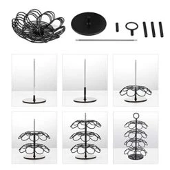 Coffee Pod Carousel Holder Organizer Compatible With 36 Cup Pods 10 Coffee Pod Carousel Holder Organizer Compatible With 36 Cup Pods -KitchenAid Shop 51KqUAMpmYL