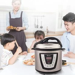 6L Electric Pressure Cooker 13 In 1 Stainless Steel 110V 1000W Primary Color Side Handle Kitchen Cooking Pressure Cooker/A -KitchenAid Shop 51Kyu1VbhiL