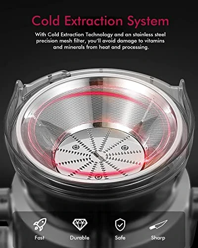 Juicer Machine, SIFENE Big Mouth Centrifugal Juicer 500W, Juice Maker Extractor For Fruit And Vegetable With 3-Speed Setting, Easy To Clean 7 Juicer Machine, SIFENE Big Mouth Centrifugal Juicer 500W, Juice Maker Extractor For Fruit And Vegetable With 3-Speed Setting, Easy To Clean - Image 5