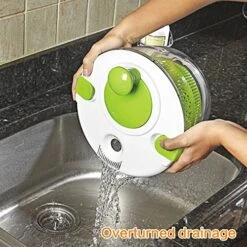 Salad Spinner Large 5L Fruits Vegetable Washer Dryer, Fruits And Vegetables Dryer, Lettuce Spinner & Fruit Veggie Wash.Small Salad Spinner Kitchen Appliances And Gadgets With Handle Capacity 10 Salad Spinner Large 5L Fruits Vegetable Washer Dryer, Fruits And Vegetables Dryer, Lettuce Spinner & Fruit Veggie Wash.Small Salad Spinner Kitchen Appliances And Gadgets With Handle Capacity -KitchenAid Shop 51L0wFWiFtL