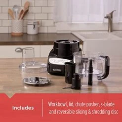 Black & Decker Easy Assembly 8-Cup Food Processor 13 Black & Decker Easy Assembly 8-Cup Food Processor -KitchenAid Shop 51LCQF0TheS