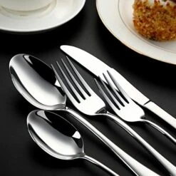 Salad Forks Set Of 8, Stainless Steel Silverware Flatware Forks, Appetizer Dessert Forks, 6.8 Inches, Mirror Finish And Dishwasher Safe 10 Salad Forks Set Of 8, Stainless Steel Silverware Flatware Forks, Appetizer Dessert Forks, 6.8 Inches, Mirror Finish And Dishwasher Safe -KitchenAid Shop 51LrmryuE2L