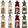 8 Pack Wine Bottle Cover Bags Santa Reindeer Snowman Pattern Christmas Party Table Decoration Christmas Wine Bottle Gift Bags For Home Dinner Party Decoration -KitchenAid Shop 51Lut4ngUlL