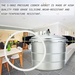 S-9882 Pressure Cooker Gasket By Lusperi - Compatible With Mirro Pressure Cooker Gasket Model M-0512, M-0522, M-0312, M-0416, M-0622 Seal Ring For 12qt/16qt/22qt -KitchenAid Shop 51LzKOoop8L