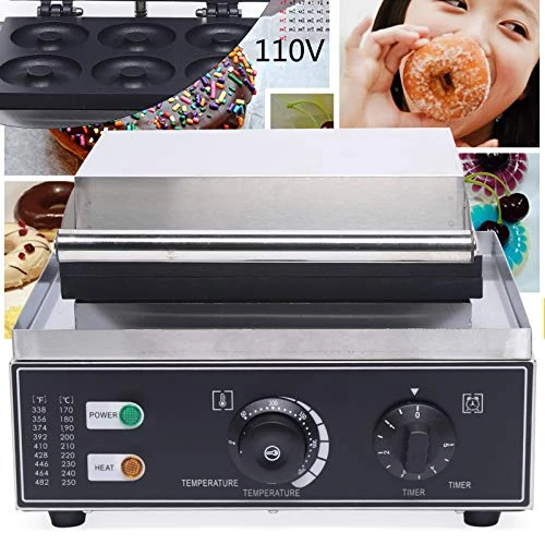 Electric Donut Doughnut Maker, Non-stick Donut Maker For Making Doughnut Or Waffle Maker Temperature Range 50-300℃ 110V 1550W 6 Electric Donut Doughnut Maker, Non-stick Donut Maker For Making Doughnut Or Waffle Maker Temperature Range 50-300℃ 110V 1550W - Image 4