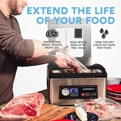 - Chamber Vacuum Sealer Machine USV32 Ultra Series, Vacuum Food Sealer For Wet Foods, Meat Sealers Vacuum Packing Machine, Compact Vacuum Chamber Sealer With 11.5 - Inch Vacuum Sealer Bar -KitchenAid Shop 51MCwOP2JiL