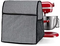 BAGSPRITE Stand Mixer Cover For KitchenAid Mixer, Kitchenaid Mixer Cover For 4.5-8 Quart Tilt Head & Bowl Lift Models, Kitchen Aid Mixer Covers - Extra Pockets For Mixer Appliance Accessories -KitchenAid Shop 51MKsPWBvL. AC
