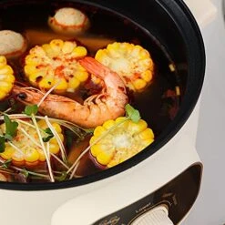 304 Stainless Steel Multi-Function Electric Cooker Double Temperature Control Protection Non-Stick Adjustable Fast And Slow Speed Cooking Suitable For All Kinds Of Food (Layer Steamer, 3.2L) 15 304 Stainless Steel Multi-Function Electric Cooker Double Temperature Control Protection Non-Stick Adjustable Fast And Slow Speed Cooking Suitable For All Kinds Of Food (Layer Steamer, 3.2L) -KitchenAid Shop 51MP28OSylL