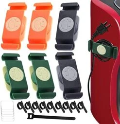 8 Pack Cord Organizer For Appliances, Cord Hider Holder Kit, Self Adhesive Cord Hold Cord Organizer For Mixer, Coffee Maker Etc. Keep Your Kitchen Appliances Cord Tidy (Blue & Green & Orange) -KitchenAid Shop 51MRTgskFUL. AC