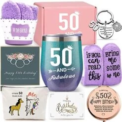 Retirement Gifts For Women 2023, 7 Special & Unique Wine Funny Gifts Box For Teachers, Boss, Coworkers, Nurses, Retirees, Female, Lawyer, Retiring Friends, Boss, Mom, Grandma-Happy Retirement Basket -KitchenAid Shop 51MbT0wwD7L. AC