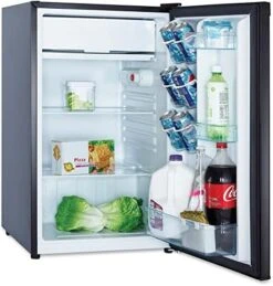 Avanti RM4406W 4.4 Cubic Foot Refrigerator/Freezer, 33" X 19.3" X 22", White