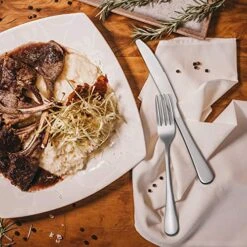 12-piece Good Stainless Steel Dinner Knives, 9 Inches -KitchenAid Shop 51Mk6T2PutL