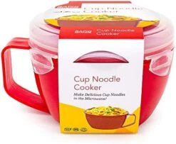 Men Cooker - Microwave Ramen In 3 Minutes - BPA Free And Dishwasher Safe | Perfect For Dorm, Small Kitchen, Or Office (2-Pack,Black) -KitchenAid Shop 51MwE6VDKdS. AC