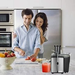 Juicer Centrifugal Juicer Machine Wide 3” Feed Chute Juice Extractor Press, Fruit Juicer With Multi Speed Control, Anti-drip, Stainless Steel BPA-Free (Style 3) -KitchenAid Shop 51NAGutvQFL