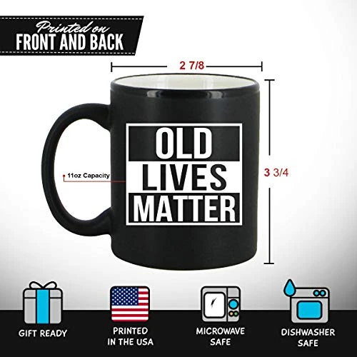 Ld Lives Matter Coffee Mug 11 Oz- Funny Birthday Or Retirement Gift For Elderly Senior Citizens- Gag Gift For Mom, Dad, Grandma, Grandpa- Novelty Coffee Mug For Grandparents 5 Ld Lives Matter Coffee Mug 11 Oz- Funny Birthday Or Retirement Gift For Elderly Senior Citizens- Gag Gift For Mom, Dad, Grandma, Grandpa- Novelty Coffee Mug For Grandparents - Image 3