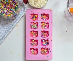 Sanrio Hello Kitty Flexible Silicone Mold Ice Cube Tray In Character Shapes | Reusable Ice Mold For Freezer -KitchenAid Shop 51NLxufyQfL